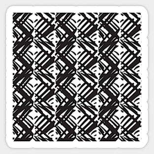 Monochrome Textured Pattern Sticker